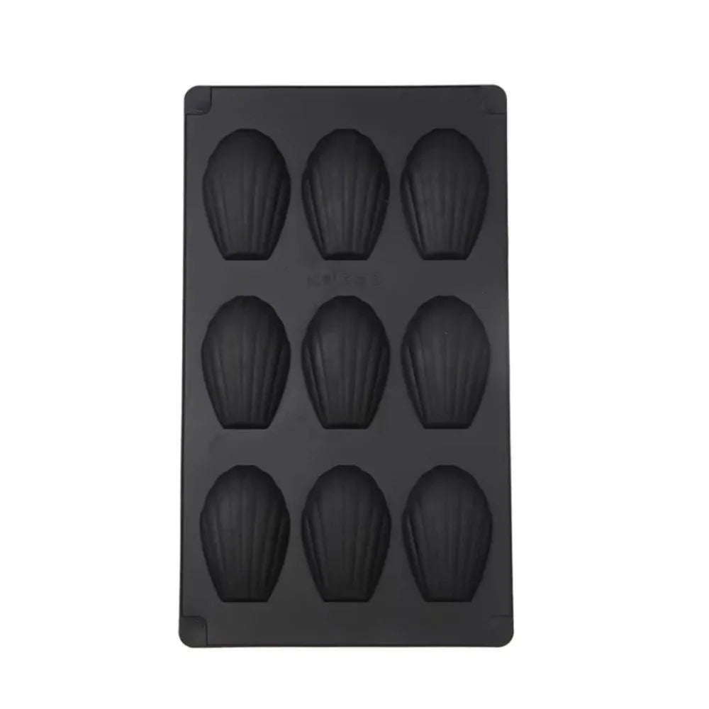 9-Cavity Silicone Madeleine Baking Mould Set