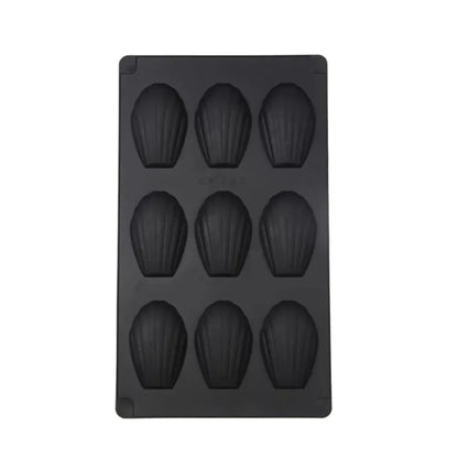 9-Cavity Silicone Madeleine Baking Mould Set