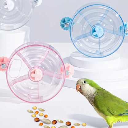 Interactive Bird Foraging Wheel Treat Feeder