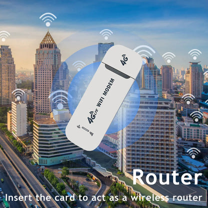 Portable 150Mbps SIM Card Mobile Broadband Adapter