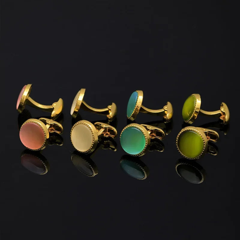 Versatile Round Cufflinks