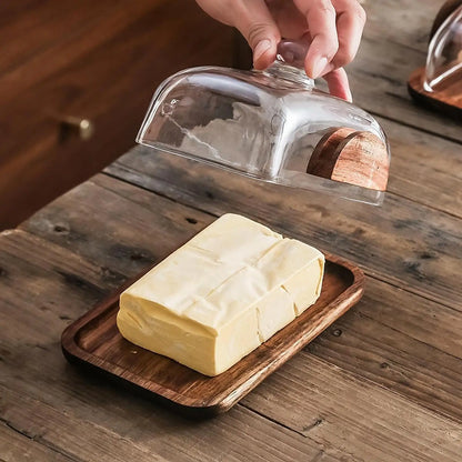Wooden Butter Box