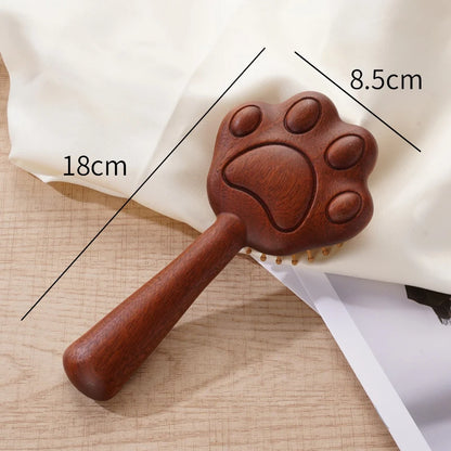 Animal Shape Sandalwood Massage Hair Comb