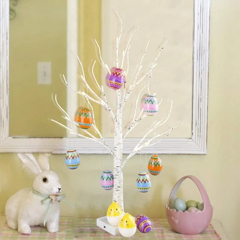 Easter Decoration Led Birch Light Tree