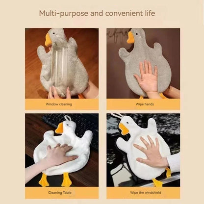 Cartoon Goose Hanging Hand Towel