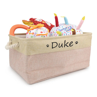 Custom Pet Storage Basket