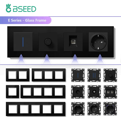 Mechanical Wall Switch & EU Power Socket Series