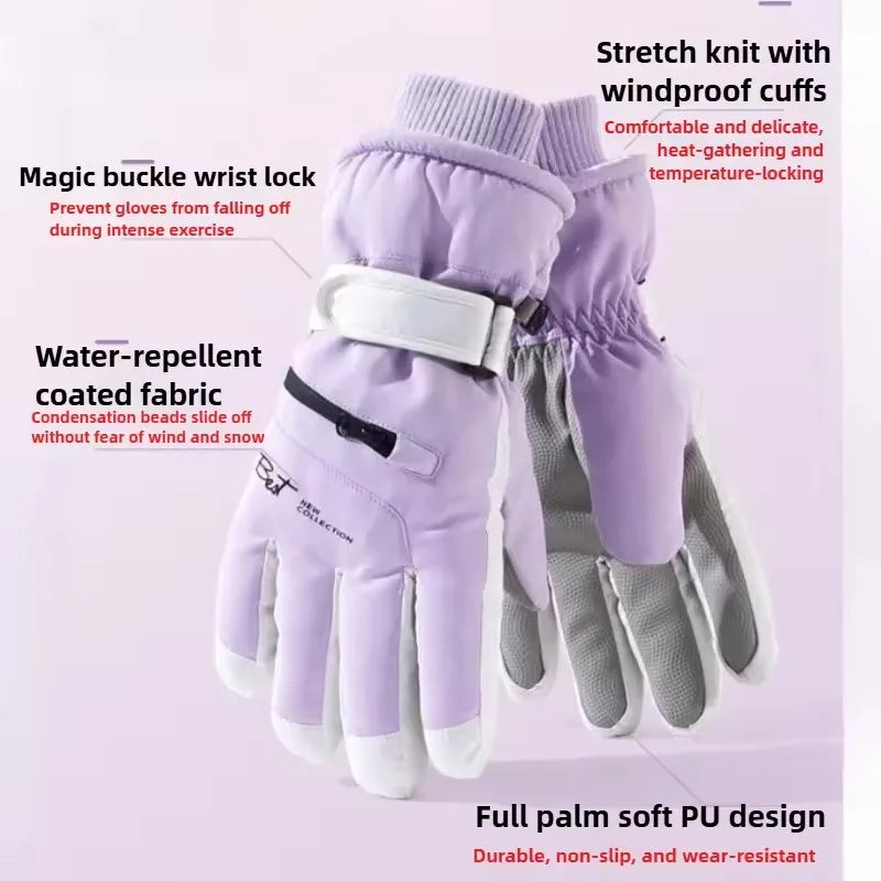 Thermal Winter Touchscreen Cycling Gloves