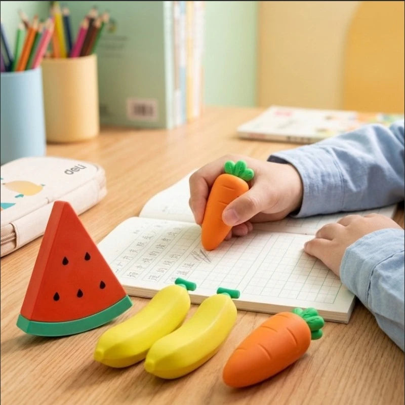 Cartoon Fruit Jumbo Eraser