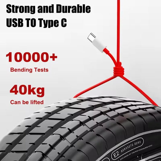OnePlus 100W SuperVOOC Fast Charging USB-C Cable