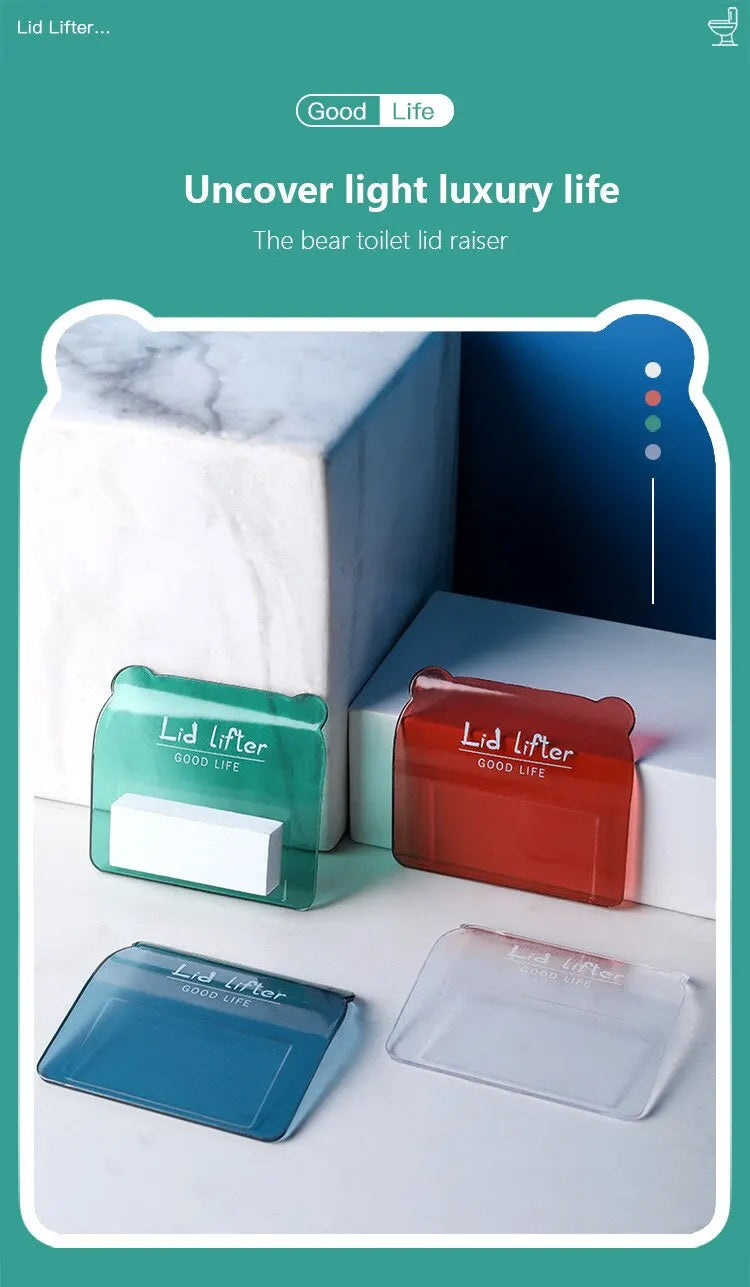Hygienic Toilet Seat Lifting Device