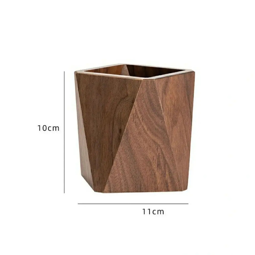 Walnut Wood Pen Holder