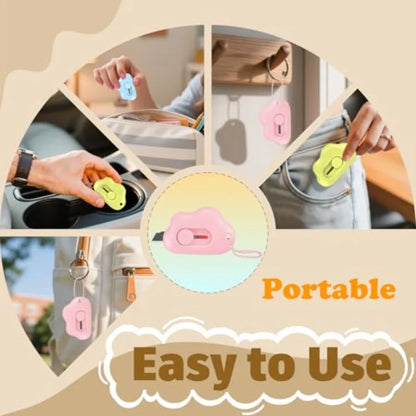Cloud Retractable Mini Box Cutters with Key Rings