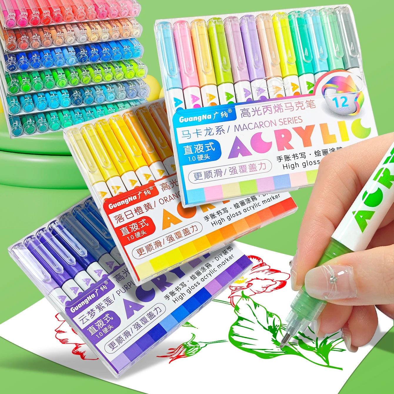 High Gloss Acrylic Paint Markers