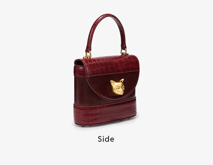 Women’s Premium Leather Top Handle Shoulder Bag