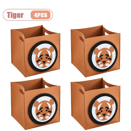 Felt Pet Toy & Household Storage Basket