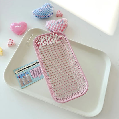 Metal Wire Desktop Storage Basket