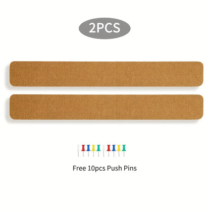 Self-Adhesive Cork Board Wall Strips