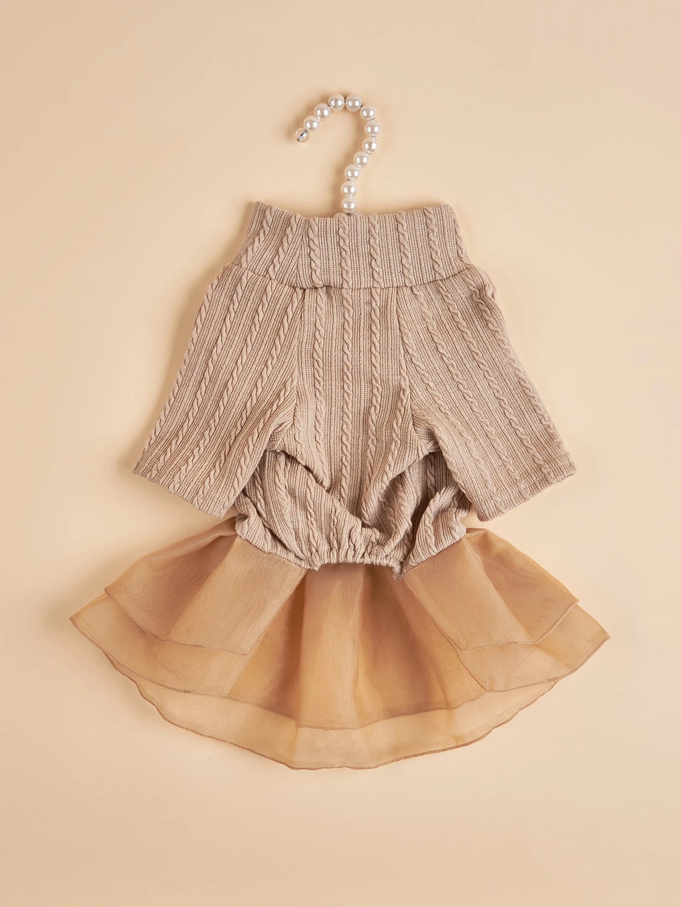 Knitted Dog Tutu Dress for Small Dogs