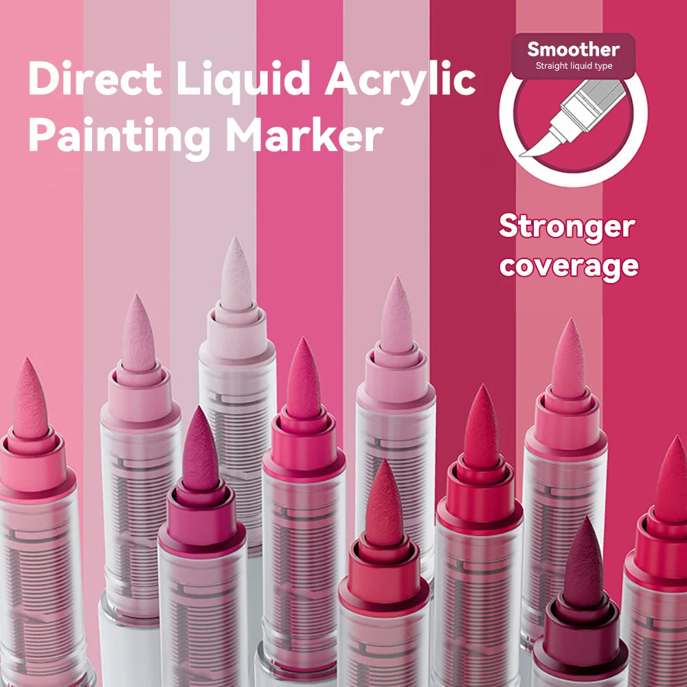 Acrylic Paint Marker Pen Set