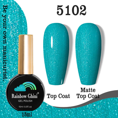 Rainbow Ghini 15ML HEMA & TPO Free Gel Nail Polish