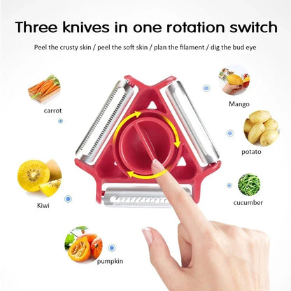 3-in-1 Vegetable Peeler