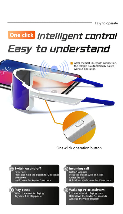 Smart Bluetooth Audio Glasses