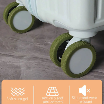 Silicone Luggage Wheel Protector Covers