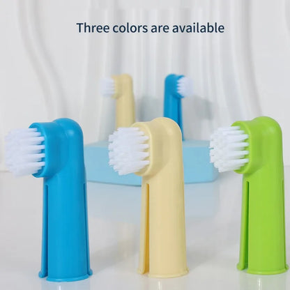 Dog & Cat Oral Care Toothbrush Kit with Finger Brush