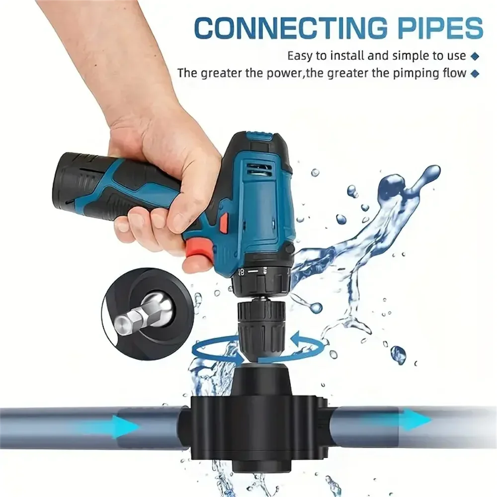 Portable Drill-Powered Transfer Pump