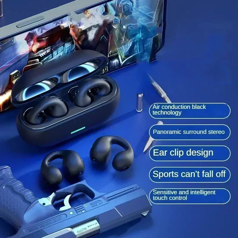 T75 Wireless Bluetooth Sports Earbuds with Charging Case