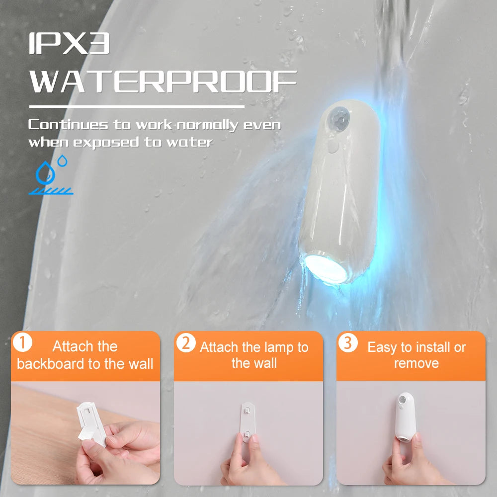 Motion Sensor Toilet Night Light