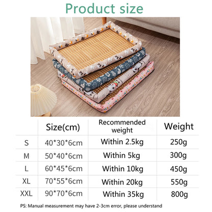 Cooling Rattan Pet Mat