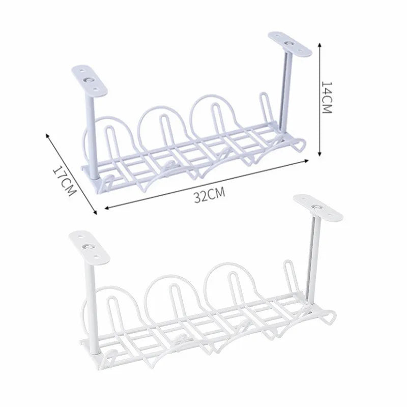 Under Desk Cable Management Tray