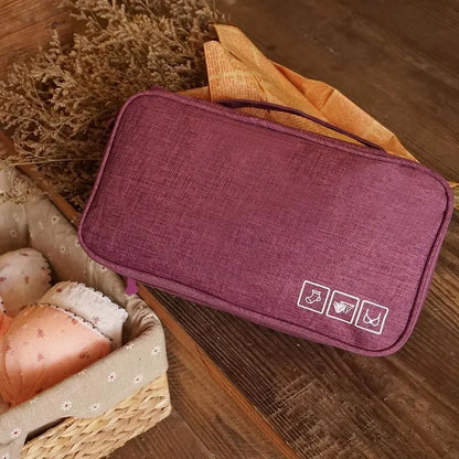 Travel Underwear & Clothing Storage Organizer Bag