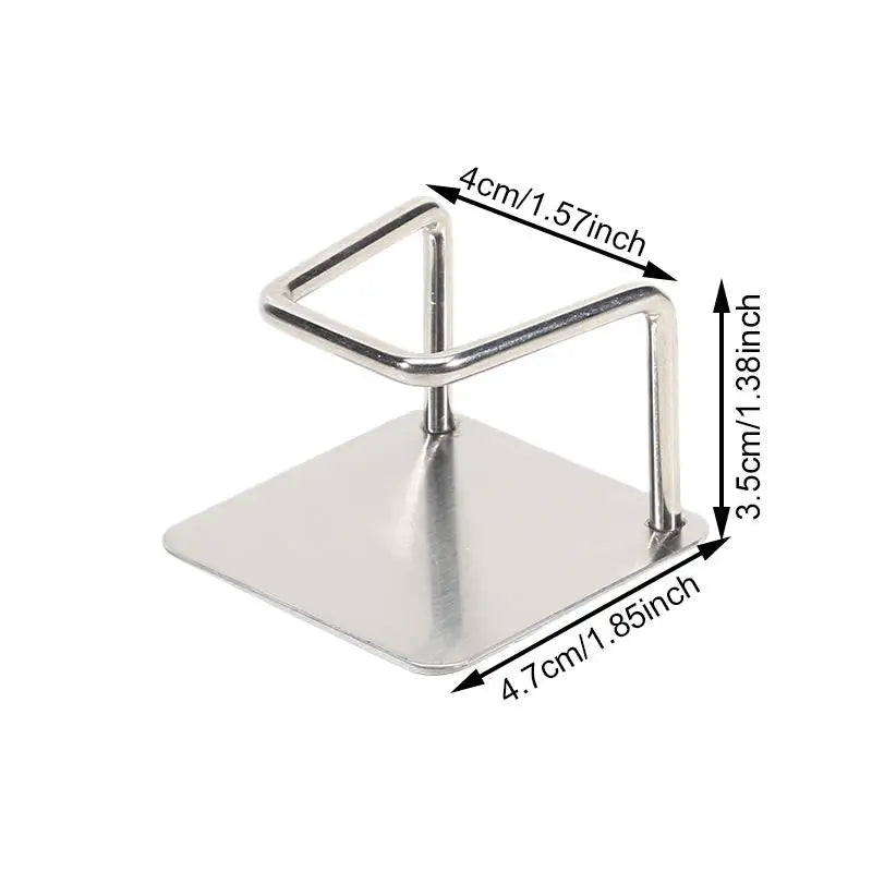 Wall-Mounted Weight Scale Storage Rack