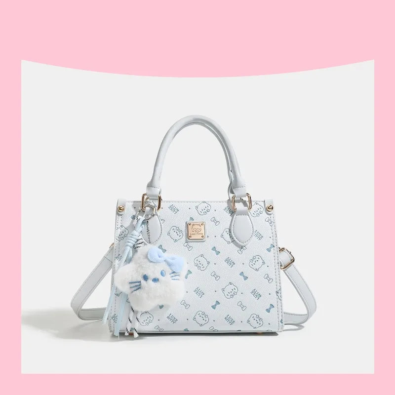 Elegant Leather Diaper Tote Bag