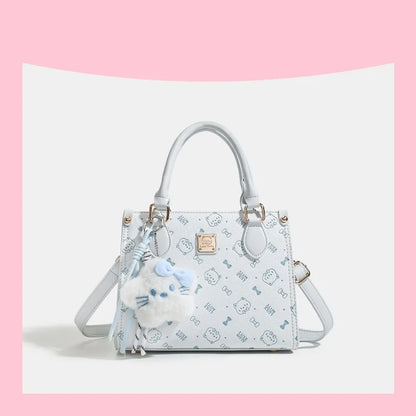 Elegant Leather Diaper Tote Bag