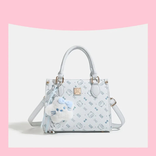Elegant Leather Diaper Tote Bag
