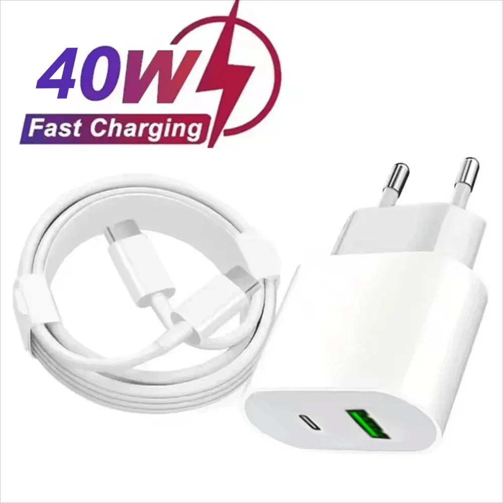 35W USB-C PD Fast Charger with Cable
