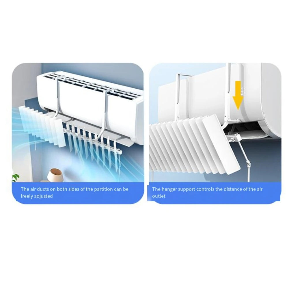 Adjustable Air Conditioner Deflector