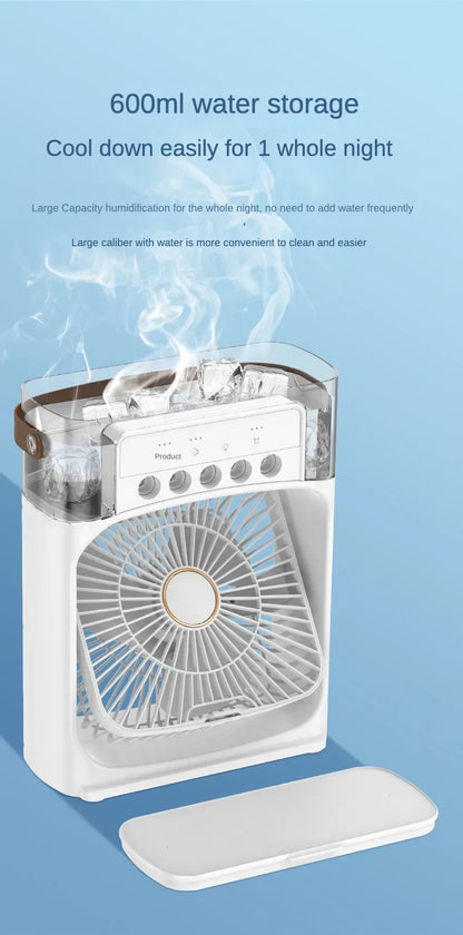 Portable Humidifier Cooling Fan
