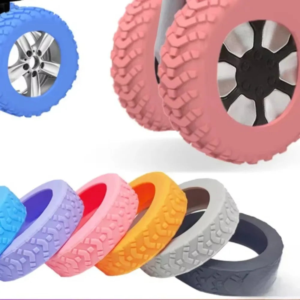 Silicone Luggage Wheel Protectors