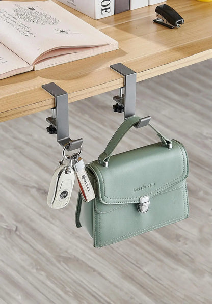 Adjustable Under-Desk Storage Hook