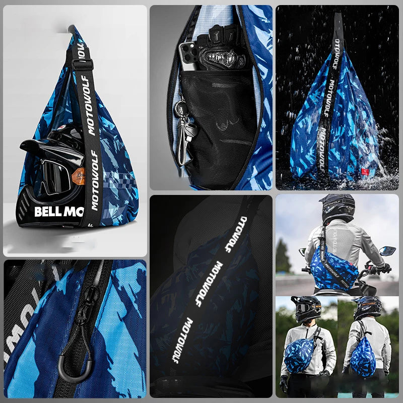 11L Motorcycle Helmet Backpack