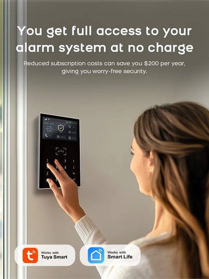 Smart 4G WiFi Home Alarm System