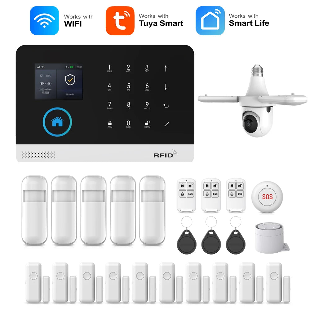 WiFi & GSM Security Alarm Kit