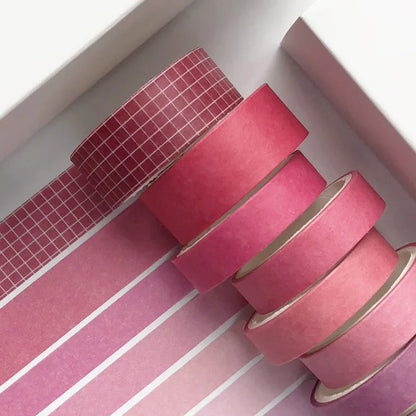 Solid Colour Washi Tape Set
