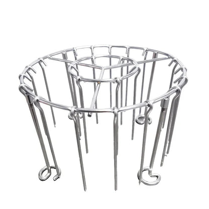 Stainless Steel Vertical Grill Rack with 23 Skewers