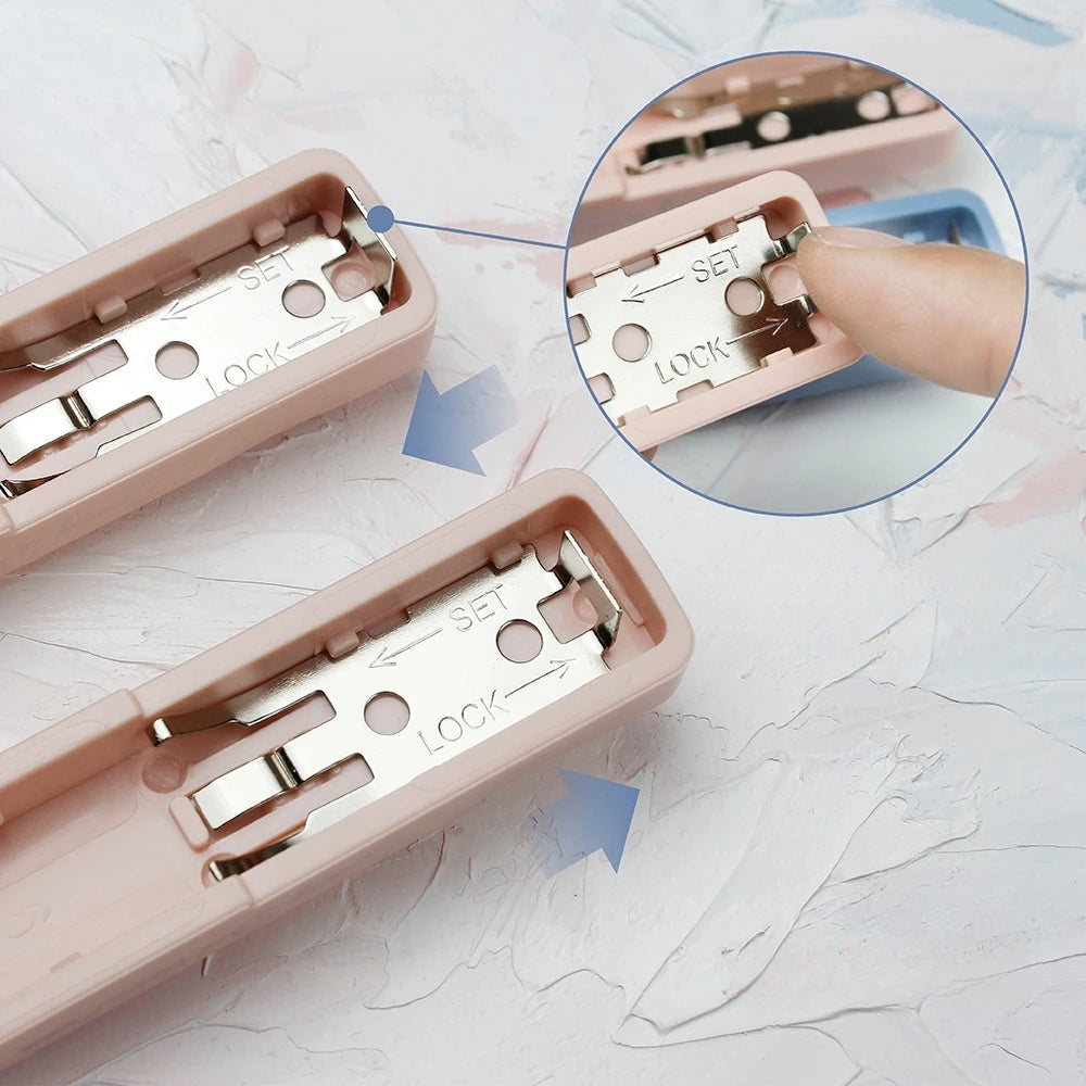 Portable Folding Mini Stapler Set